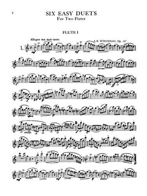 Six Duets, Op. 137 (Kalmus Edition),Used