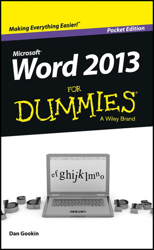 Word 2013 For Dummies,Used