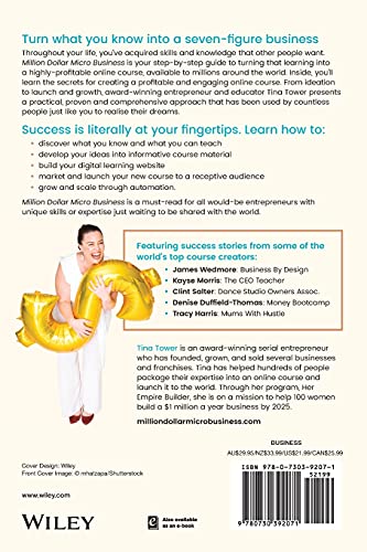 Million Dollar Micro Business: How to Turn Your Expertise Into a Digital Online Course,Used