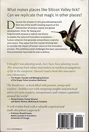 The Rainforest: The Secret To Building The Next Silicon Valley,New