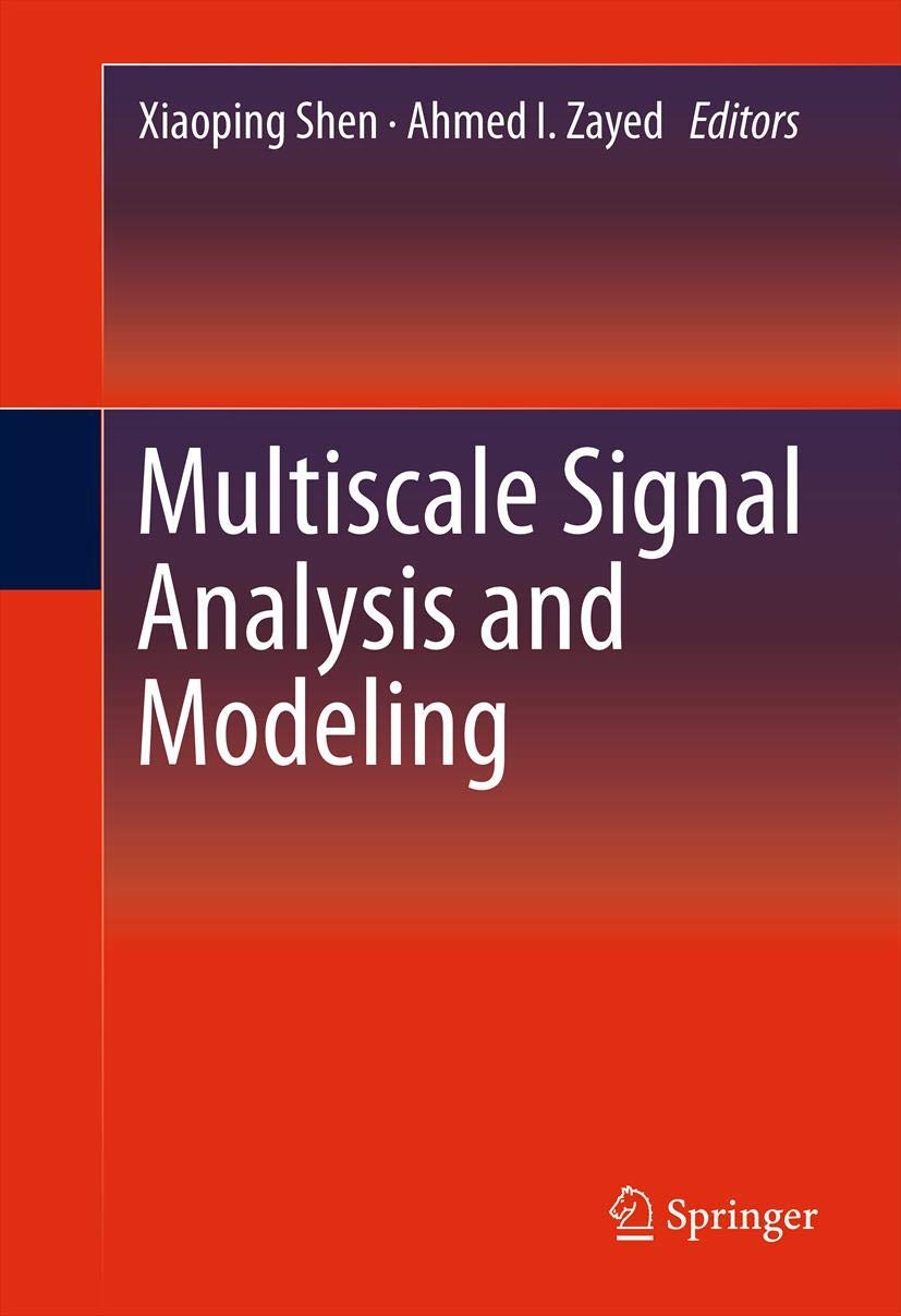 Multiscale Signal Analysis And Modeling,Used