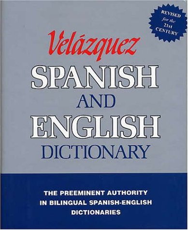 Velazquez Spanish and English Dictionary (Spanish and English Edition),Used