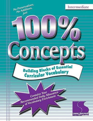 100% Concepts Intermediate (Building Blocks of Essential Curricular Vocabulary),Used