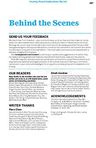 Lonely Planet Taiwan (Country Guide)