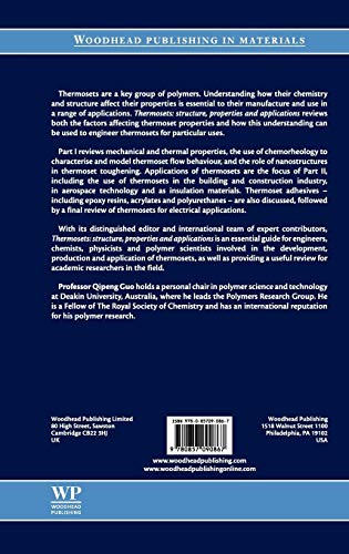 Thermosets: Structure, Properties and Applications (Woodhead Publishing in Materials),Used