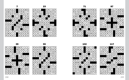 Jumbo Print Easy Crosswords #6 (Large Print Crosswords),Used