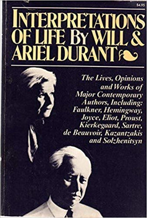 Interpretations Of Life: The Lives, Opinions And Works Of Major Contemporary Authors-used