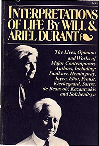 Interpretations Of Life: The Lives, Opinions And Works Of Major Contemporary Authors-used