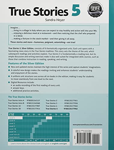 Beyond True Stories Level 5 Student Book With Essential Online Resources, Silver Edition