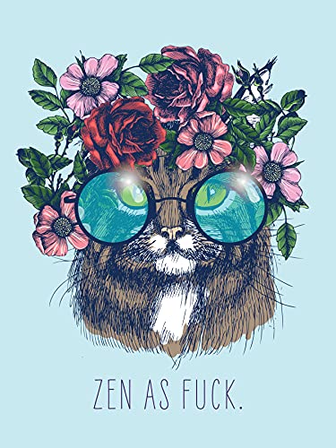 Zen as F*ck Posters: 18 Designs to Inspire the Sh*t Out of You,Used
