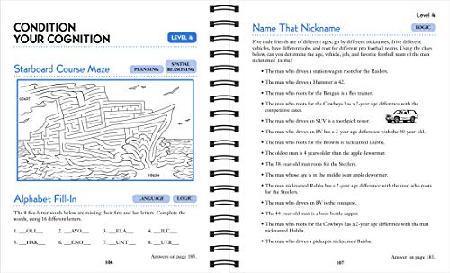 Brain Games #1: Lower Your Brain Age in Minutes a Day (Volume 1),New