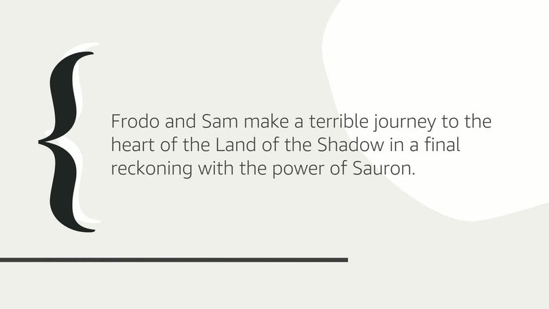The Return Of The King: Being theThird Part of the Lord of the Rings (The Lord of the Rings, 3),New