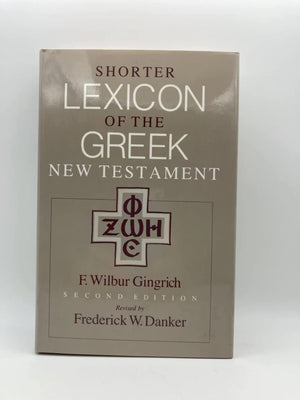 Shorter Lexicon of the Greek New Testament,Used