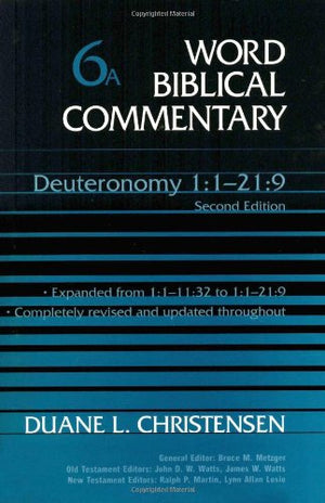 Word Biblical Commentary Vol. 6a, Deuteronomy 121:9 (revised & Expanded), (christensen), 592pp,Used