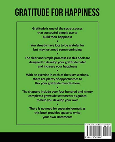 Gratitude for Happiness: How to Exercise your Gratitude Muscles (Inspiration),Used