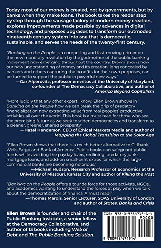 Banking on the People: Democratizing Money in the Digital Age,Used