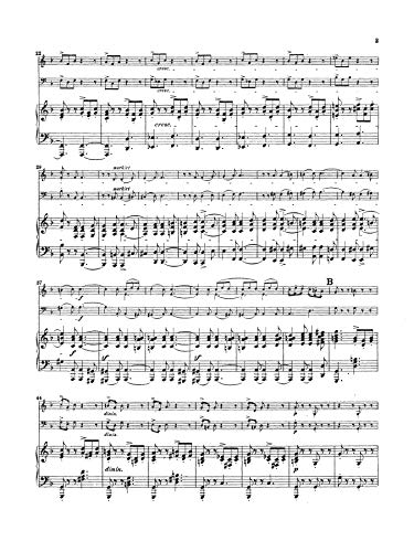 Trio No. 2, Op. 80 (Kalmus Edition),Used