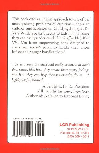 Hot Stuff to Help Kids Chill Out: The Anger Management Book,Used