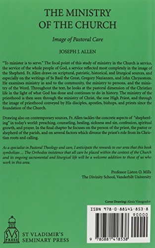 The Ministry Of The Church: The Image Of Pastoral Care,New