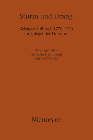 Sturm und Drang: Geistiger Aufbruch 17701790 im Spiegel der Literatur (German Edition),Used
