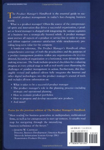 The Product Manager's Handbook : The Complete Product Management Resource,Used