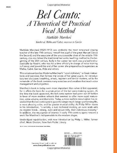 Bel Canto: A Theoretical and Practical Vocal Method (Dover Books On Music: Voice),Used