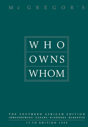 Who Owns Whom: The Southern African Edition,Used