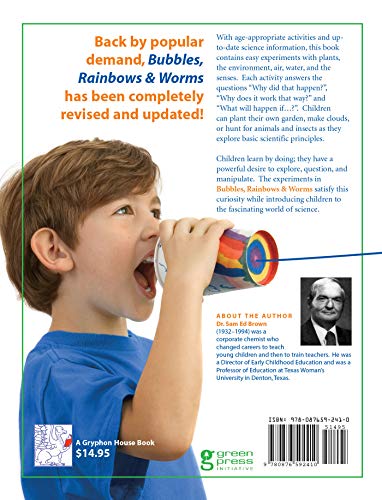 Bubbles, Rainbows & Worms: Science Experiments For Preschool Children,Used
