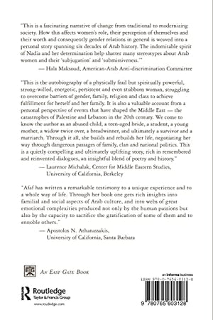 Nadia, Captive of Hope: Memoir of an Arab Woman (Foremother Legacies),Used