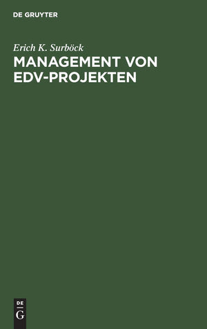 Management Von Edvprojekten (German Edition),Used