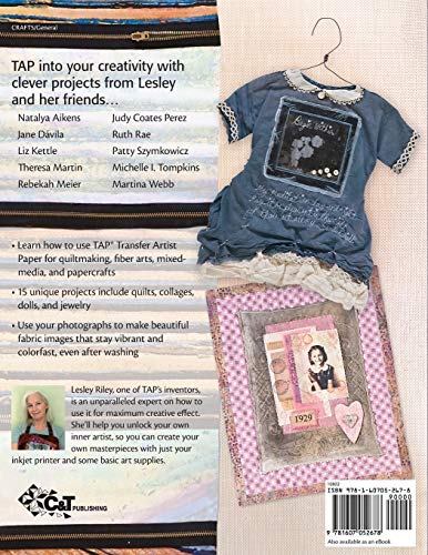 Create with Transfer Artist Paper: Use TAP to Transfer Any Image onto Fabric, Paper, Wood, Glass, Metal, Clay & More!,Used