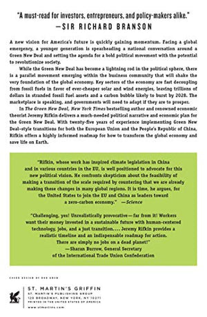 The Green New Deal: Why the Fossil Fuel Civilization Will Collapse by 2028, and the Bold Economic Plan to Save Life on Earth,Used