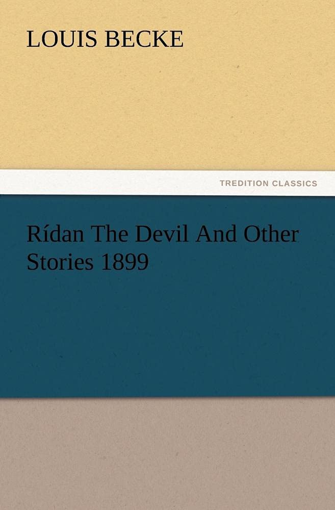 Rdan The Devil And Other Stories 1899,Used