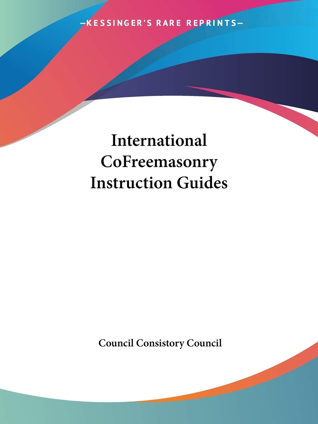 International CoFreemasonry Instruction Guides,Used