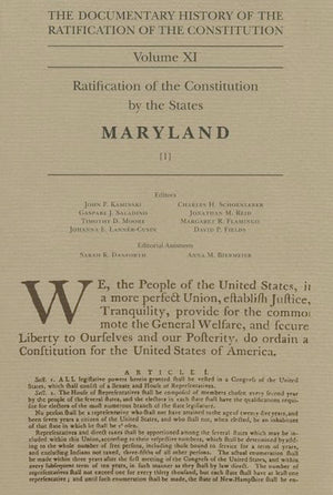 The Documentary History of the Ratification of the Constitution, Volume 11: Ratification of the Constitution by the States, Mary,Used
