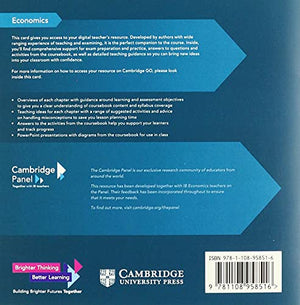 Economics for the IB Diploma Digital Teacher's Resource Access Card,Used