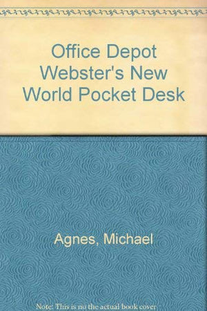 Office Depot Webster's New World Pocket Desk Set,Used