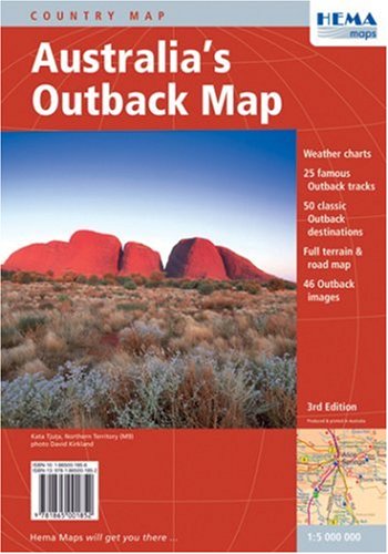 Australia'S Outback Map By Hema