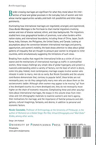 Crossborder Marriages: Gender And Mobility In Transnational Asia