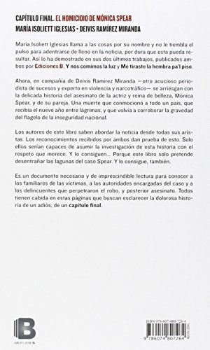 Capitulo Final: El Homicidio de Monica Spear (Spanish Edition)
