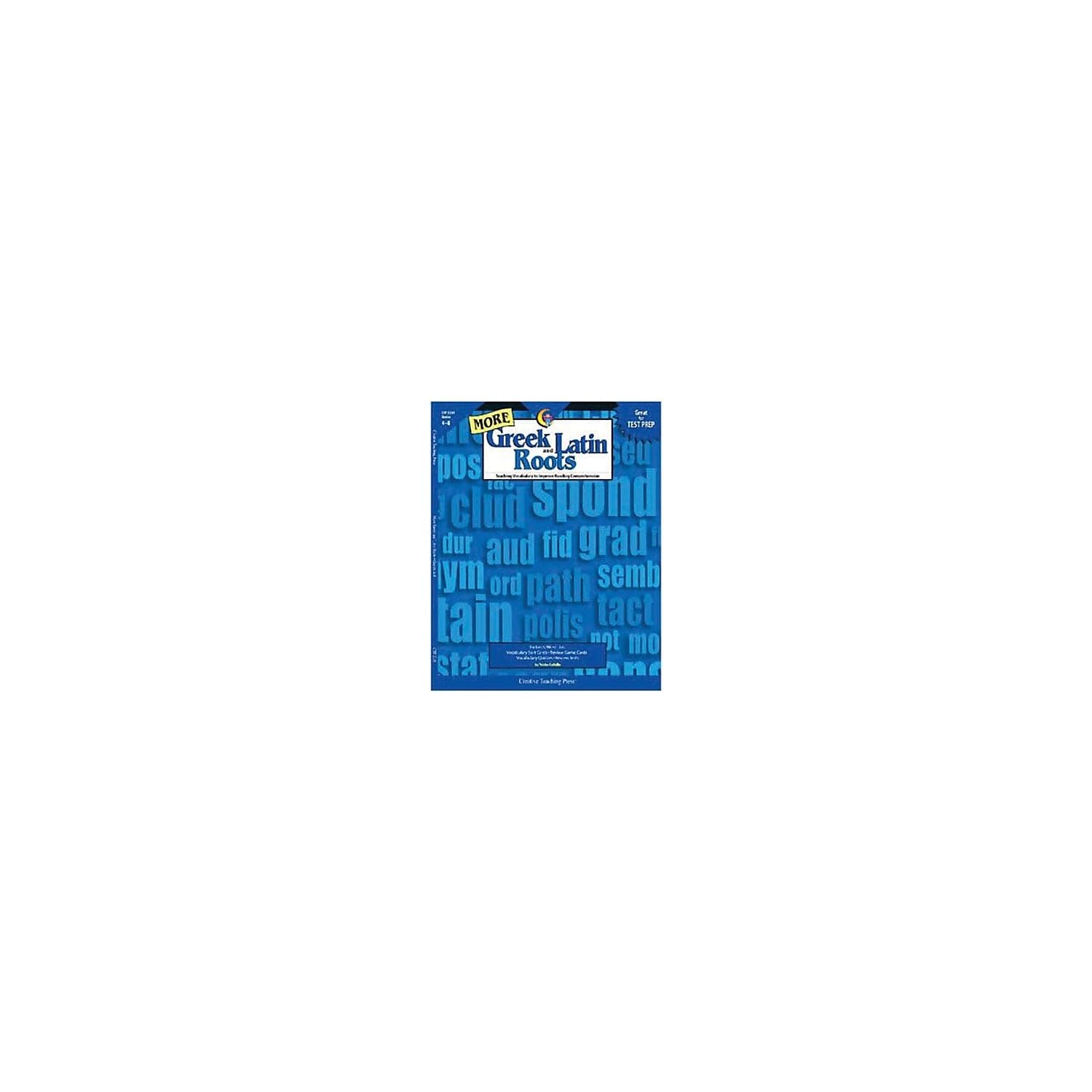 Creative Teaching Press More Greek and Latin Roots Book,New