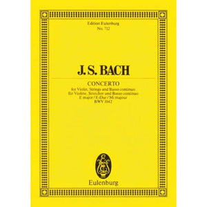 Violin Concerto No. 2, BWV 1042: in E Major,New