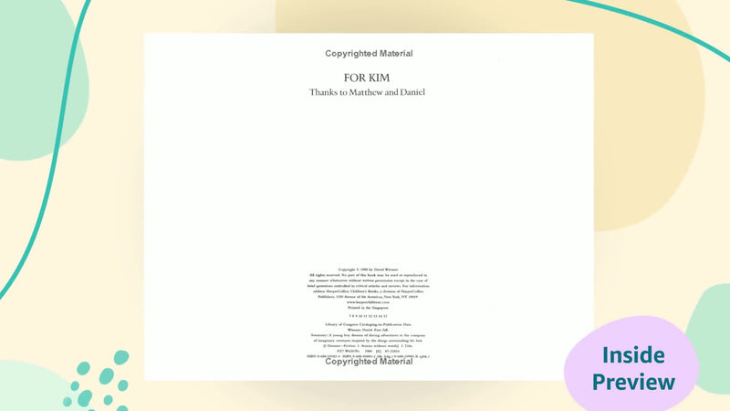Free Fall: A Caldecott Honor Award Winner,New