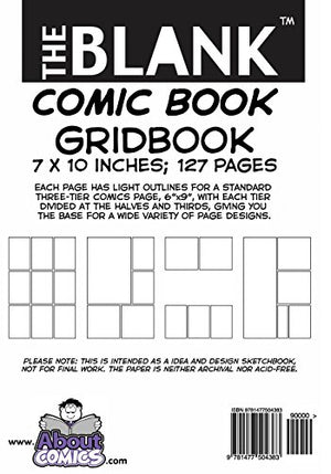 The Blank Comic Book Gridbook 7