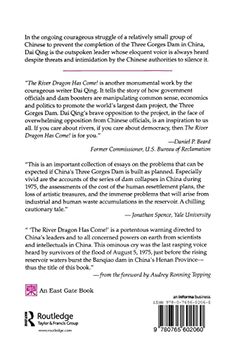 The River Dragon Has Come!: Three Gorges Dam and the Fate of China's Yangtze River and Its People,Used