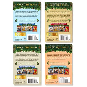 Magic Tree House Books 2124 Boxed Set: American History Quartet,Used