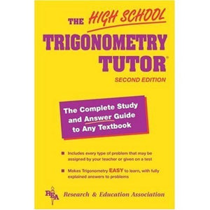 High School Trigonometry Tutor (High School Tutors Study Guides),Used