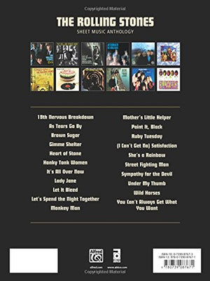 The Rolling Stones Sheet Music Anthology: Easy Piano,Used