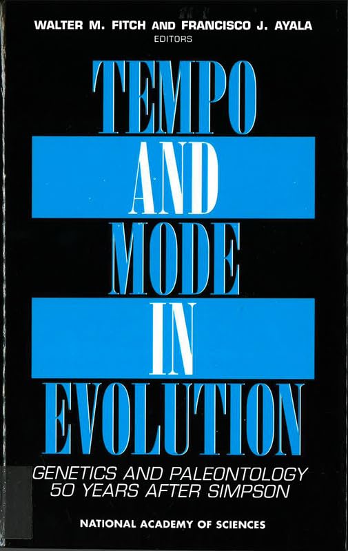 Tempo and Mode in Evolution: Genetics and Paleontology 50 Years After Simpson (Applied Mathematics; 66),Used