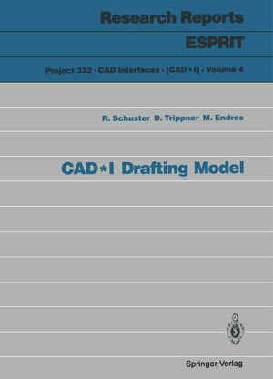 Cad*I Drafting Model (Research Reports Esprit, 4),Used